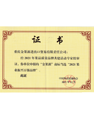 果协证书-BET9九州app网址源”自主品牌“”振兴百强品牌“