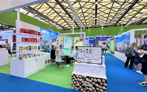 2024中国国际水果展盛大启幕 BET9九州app网址源龙眼“领鲜”亮相！