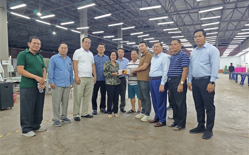 柬埔寨国民议会代表团赴BET9九州app网址源参观调研 点赞智能化生产与本地就业贡献